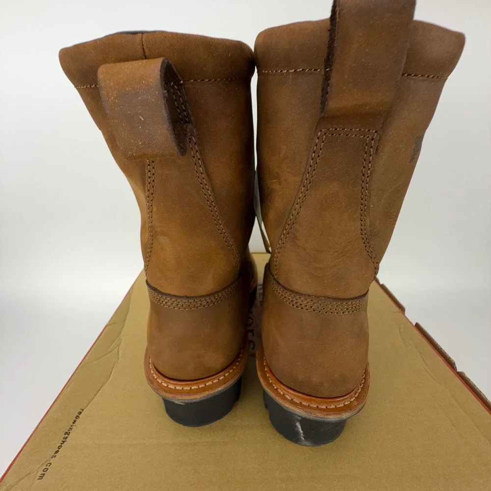 Red Wing 4420 LoggerMax Boots Mens 14D Steel Toe Waterproof Vibram NIB